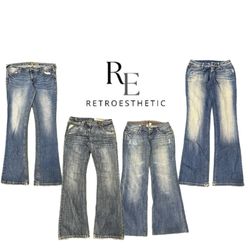 Y2K NYC IT GIRL DENIM JEANS RE-3417