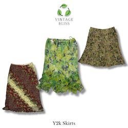 Jupes en polyester Y2K