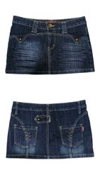 Y2K Denim Mini Skirts