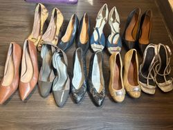 9pc Premium Vintage & Designer Heels Bundle (Grade..
