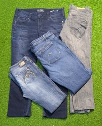 6389 | Unbranded Straight and Flare Jeans