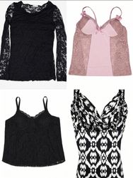 Victoria's Comisole and Midi Dress Mixed Bundle