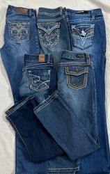 Y2k flared jeans (892)