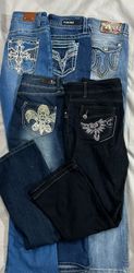 Y2k flared jeans (893)