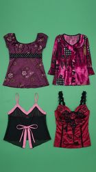 Y2K Blouse Vl38