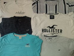 Hollister t shirts 13 pieces