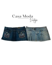 190626-17 denim mini skirts 10 pcs