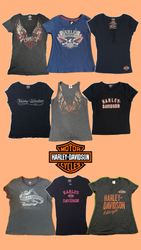 Harley Davidson Graphic Tees - (19/07)