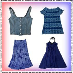 Blue Hour Collection - tops, dresses, skirts (SS-2..