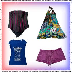 Neon Reflection -tops, dresses and skirts (SS-2537..