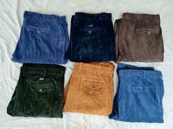 Corduroy trousers