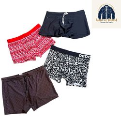 Branded boxer and underwear