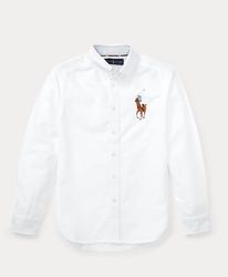 Big Logo Ralph Lauren White Shirts