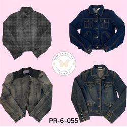 Vintage Washed Denim Jacket – Classic Streetwear E..