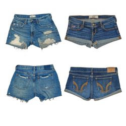 Hollister und Abercrombie & Fitch Micro-Mini-Short..