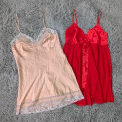 Victoria's Secret Satin Nightwear Bundle | Slip & ..
