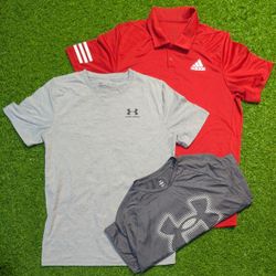 6395 - Under Armour, Adidas Half and Full Sleeves ..
