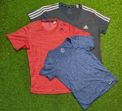 6396 - Nike, Adidas Half Sleeves T-Shirts