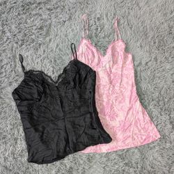 ***Victoria's Secret Vintage Sleep Tops | Satin Sl..