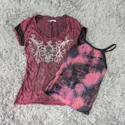 ***Y2K Graphic Baby Tees Bundle | Vintage Women's ..