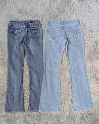 ***Y2K Embroidered Flare Jeans Bundle | Vintage Lo..