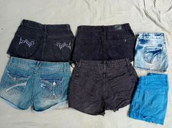 Mini-Jeansshorts