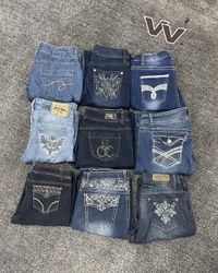 Y2K Bootcut/Emblished Jeans #200626