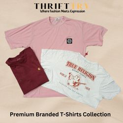 Premium Branded T-Shirts Collection