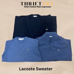 Lacoste Sweaters Collection – B/C Grade