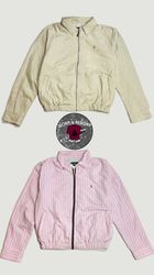 Upcycled polo Harrington jacket WR1869