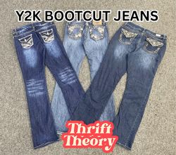 Y2k Bootcut Jeans - (20/06)