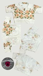 Upcycled table cover cropped tee WR1871
