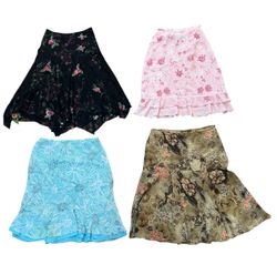 Y2K poly Mesh skirt 10 pcs At 1091