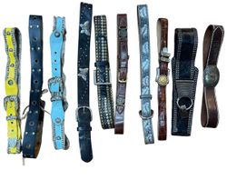 Y2K Embalished Belt 10 pcs At 1102