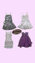 Y2k Gothic Revival Party Dress