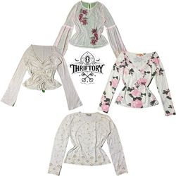 Y2K NYC IT Girl Full Sleeve Tops TY-58