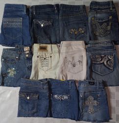 CATO AND OTHER MIX BRANDS MINI SKIRTS  ((MD1100)