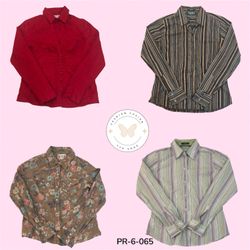 Classic Cotton Long Sleeve Blouse – Everyday Comfo..