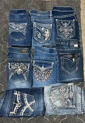 LOVE INDIGO AND OTHER BRAND MINI MICRO SKIRTS (F26..