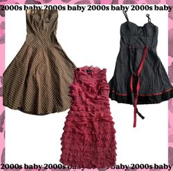 Euro summer: y2k mix dresses