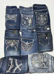 Mini skirts with good embroidery women wear Bundle..