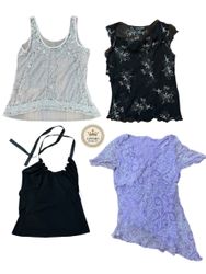 Y2K Sheer Tops 15 pcs At 1108