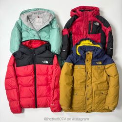 Mixed Branded puffer jacket