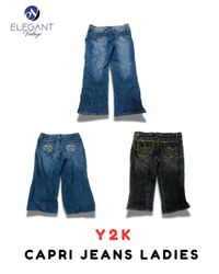 Y2K Capri Jeans Ladies - EV1929