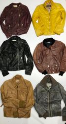Vintage Women's Leather Jackets Mix – reb, straigh..