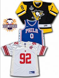 Vintage NFL NHL NBA Mejestic jersey