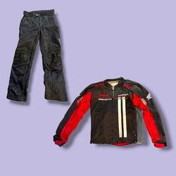 Heavy jacket and trousers