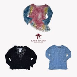 Y2k Crochet 🧶 Tops (KB-005)
