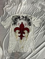 Mix brand and print t shirt