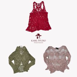 Crochet Tops Bundle (KB-011)